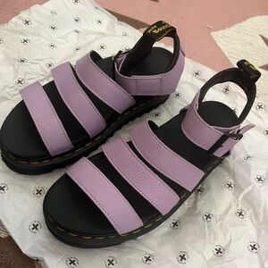 Dr. Martens Blaire Purple Sandal